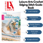 Leisure Arts Crochet Edging Stitch Guide Crochet Book