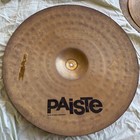 90s Paiste 200 20  Full Ride Cymbal Vintage Drum Equipment gear West Germany