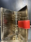 Kate Spade Planner Agenda Red 6 Ring Gold Interior Gently Used Organizer