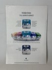 Apple Imac Re-birth Fold Out 12 Page Brochure Print Ad Vintage 1999 Damaged