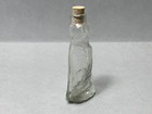 Vintage Antique Small Glass Figural Candy Container Or Perfume  seal  Bottle