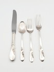 Vintage May Melody International Sterling Silver 4pc Setting Knife Forks Spoon