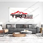 Trd Off Road Flag 3 X 5 Banner 3x5 Man Cave Toyota Racing Development Us Seller