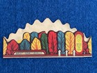 Vintage Peters Weatherbird Shoes Advertising Indian Headband  Cardboard