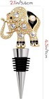 Shidow Elephant Wine Cork  Wine glass Bottle Stopper  Suitable Diamond Gold 