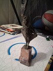 Art Deco Bronze Clown Statuette By German Sculptor Franz Iffland