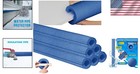 Blue Pool Noodles 6 Pack Jumbo 40  Foam Swim Training