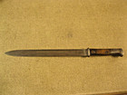 Ww1 Imperial German S14 Bayonet -mfg Bayard- Green Paint