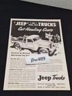 5 Vintage 1949 Willys Jeep Truck Ads Original Print Ad Literature
