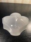 Large Vintage Antique Art Deco Opal White Glass Bathroom Desk Lamp Shade 6 5