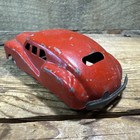 Vintage Japan Pressed Steel tin Toy Car postwar sedan rolling 3 buick 1940s