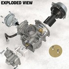 Carburetor Carb For Polaris Sportsman 500 4x4 Ho Scrambler 500 4x4 2001-2013 Atv