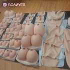 Roanyer C-z Cup Silicone Fake Boobs Breast Forms Breastplate For Crossdresser