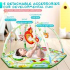 Baby Play Mat   tummy Time Mat With 6 Detachable Toys   activity Gym   visual