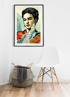 Shepard Fairey Obey Frida Kahlo The Woman Who Defeated Pain 24x36 Signed Print