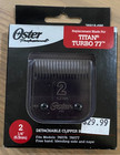 Oster Blade For Titan Turbo 77   Classic 76 Black   Size 2   New