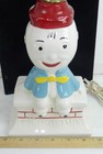Vintage Ceramic Nursery Rhymes Character Table Lamp Humpty Dumpty Works Light