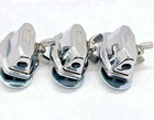 3 Ludwig P-1216a Fl Tom Leg Mts Cir 66 2nd Gen Rare 1 4  20 Eye Bolt Lfltm-101-2