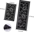 Kitchen Floor Mat Set Of 2  Cushioned Anti Fatigue Kitchen 17 3 x47  17 3 x29 