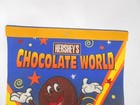 Vintage Hershey s Chocolate World Amusement Park Souvenir Felt Pennant 25  X 12 