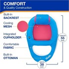 Swimways Spring Float Recliner Lounger With Cup Holder   Mesh Seat     Adult Float