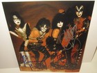 Kiss Signed Photo Gene Simmons Paul Stanley Ace Frehley Autograph Beckett Loa X4