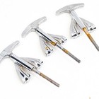 1960s Ludwig 8 Bass Drum Claws     Vintage Hardware