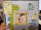 C R Gibson Baby Boy Memory Book  boy Oh Boy  Baby s First 5 Years New In Box