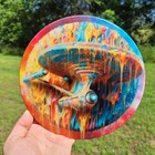 Disc Golf Custom Innova F2 Star Firebird 175gm Distance Driver Pdga Approved
