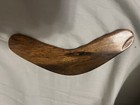 Vintage Handmade   Hand Carved Painted Wooden Boomerang Made In Australia