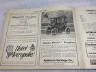 Vtg 1909 Detroit Opera House Program Car Ads Peerless Winton Detroit Electric