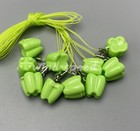 Kids Tooth Box Deciduous Baby Milk Teeth Save Storage Box Case With String Green