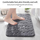 Super Water Absorbent Soft Memory Foam Bath Mat Non-slip Bathroom Shower Rug