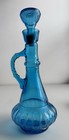 Vintage I Dream Of Jeannie Genie Jim Beam Bottle Liquor Decanter Blue 13 