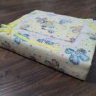 Vintage Handmade Fabric Binder Baby Family Photo Album Keepsake Memory Scrapbook