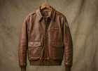 Ww2 A2 Brown Leather Bomber Jacket Last Mission Squadron Flight Pilot