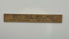Falcon Vintage Original Pawtuxet Valley Daily Times 6 In Wooden Ad Ruler