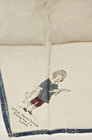 Vintage Nursery Rhyme Child   s Handkerchief Little Bo Peep Jack Horner Mary Lamb