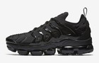 Ds New Nike Air Vapormax Tn Plus Triple Black Comfortable Men s Shoes