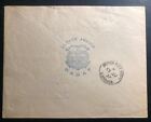 1937 Rabat British Agencies Morocco Cover To Laranche Overprinted Stamp