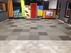 144 Sq Ft New Carpet Tile Square Tiles Gray Black Silver Modular Varied Patterns