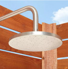 New Stainless Steel Deluxe Outdoor Shower Mixer With Foot Shower By Signature