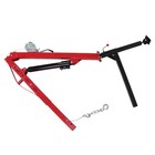 500 Lbs Truck Hydraulic Dock Engine Hoist Crane Hitch 2  Trailer Hitch Red