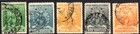 Peru Scott  141-153 F vf Used Complete Set Issued 1896-1900