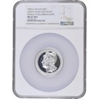 1892 Chicago Columbian Expo Liberty Head High Relief  Aluminum  Hk-222 Ms 67 Dpl
