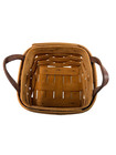 1993 Longaberger Sweet Basil Basket 5 l X 5 w X 2 5 h Made In Usa