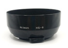     video        near Mint     Nikon Hs-9 Clip-on Lens Metal Hood For 50mm F1 4  Japan