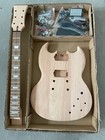 Diy Electric Guitar Kit For Sg Style Mahogany Body neck Rosewood Fingerboard