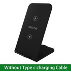 Wireless Fast Charger Charging Pad Stand Dock For Samsung Galaxy Iphone Phone