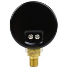 1 8  Npt Air Compressor Lower Mount Pressure Gauge 0-30 Psi Side Mnt Wog 2  Face